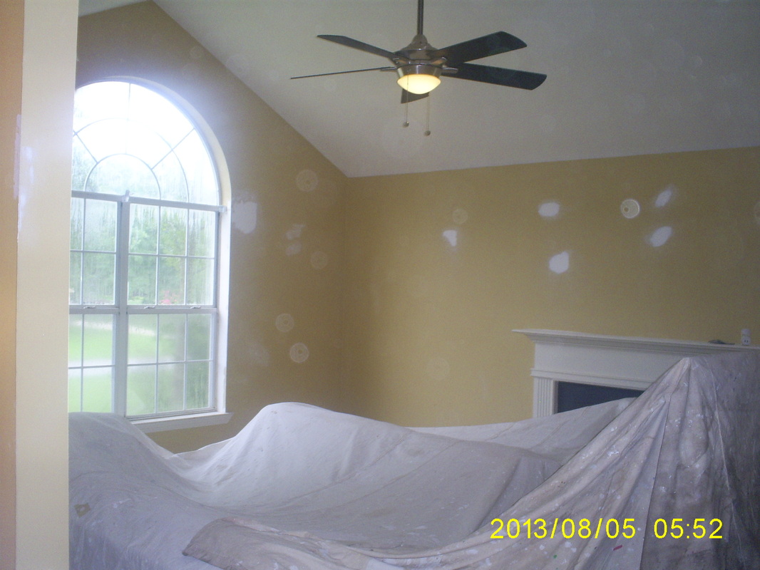 Painting before